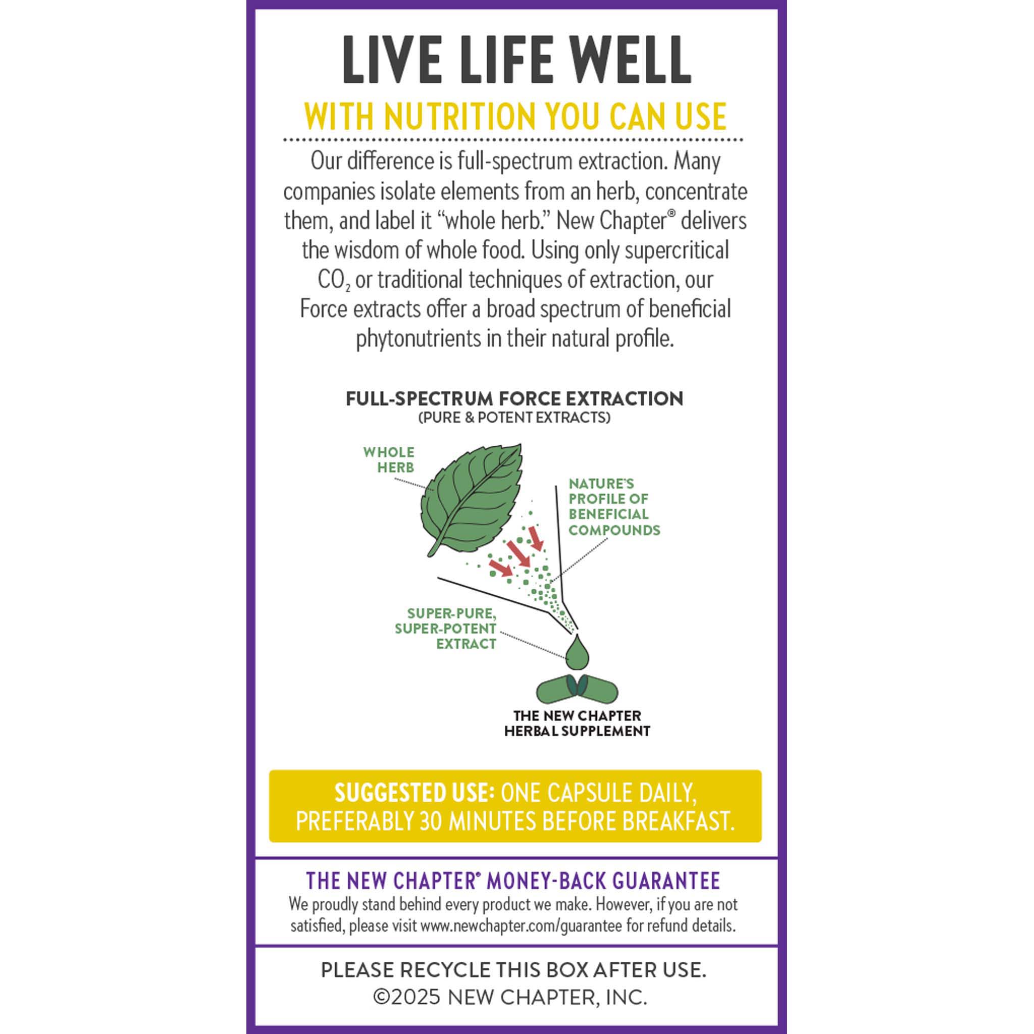 Live Life Well with Nutrition You Can Use