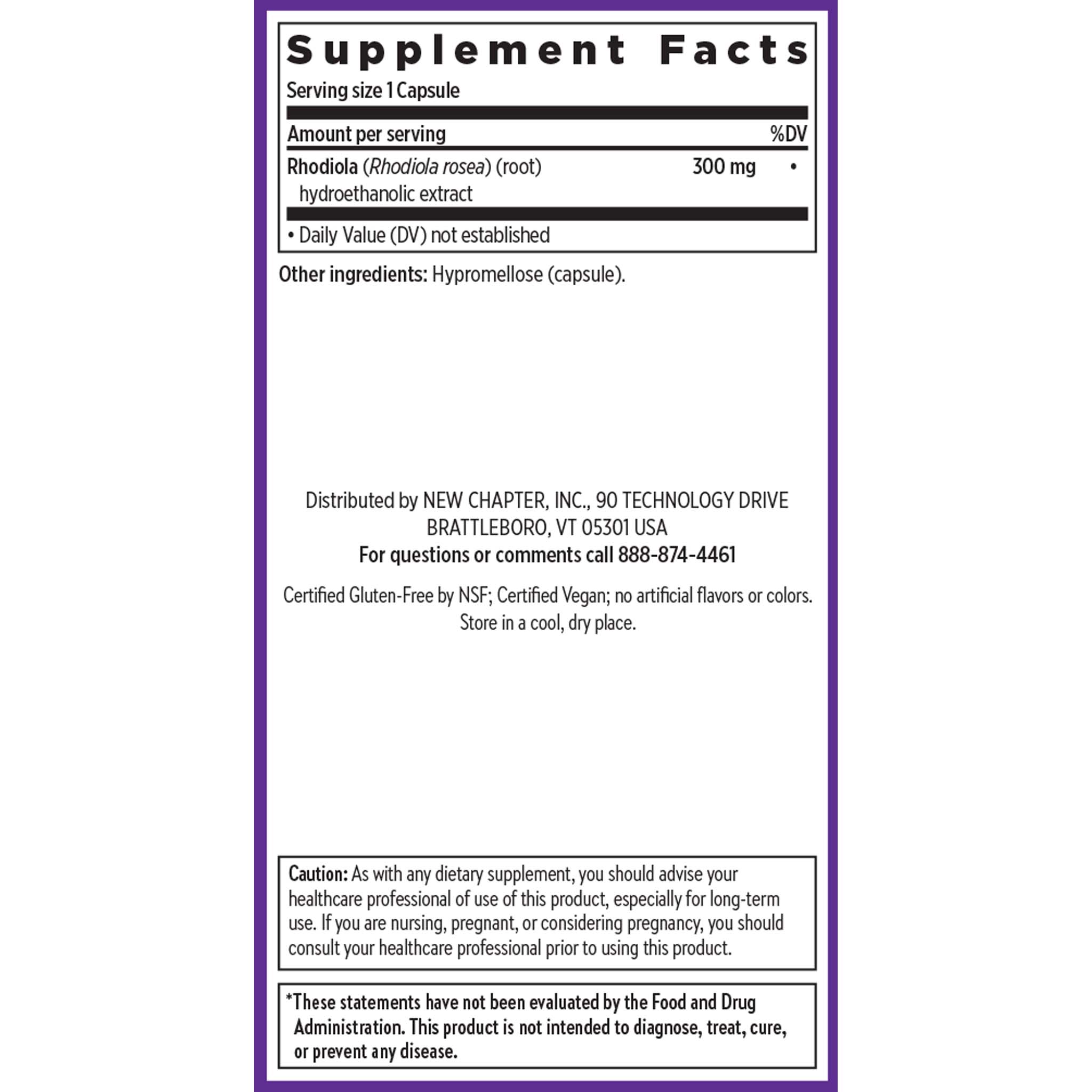 Supplement Facts