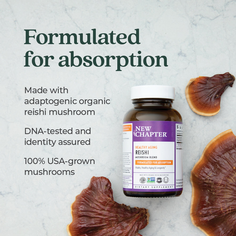 Healthy Aging: Reishi Mushroom Blend