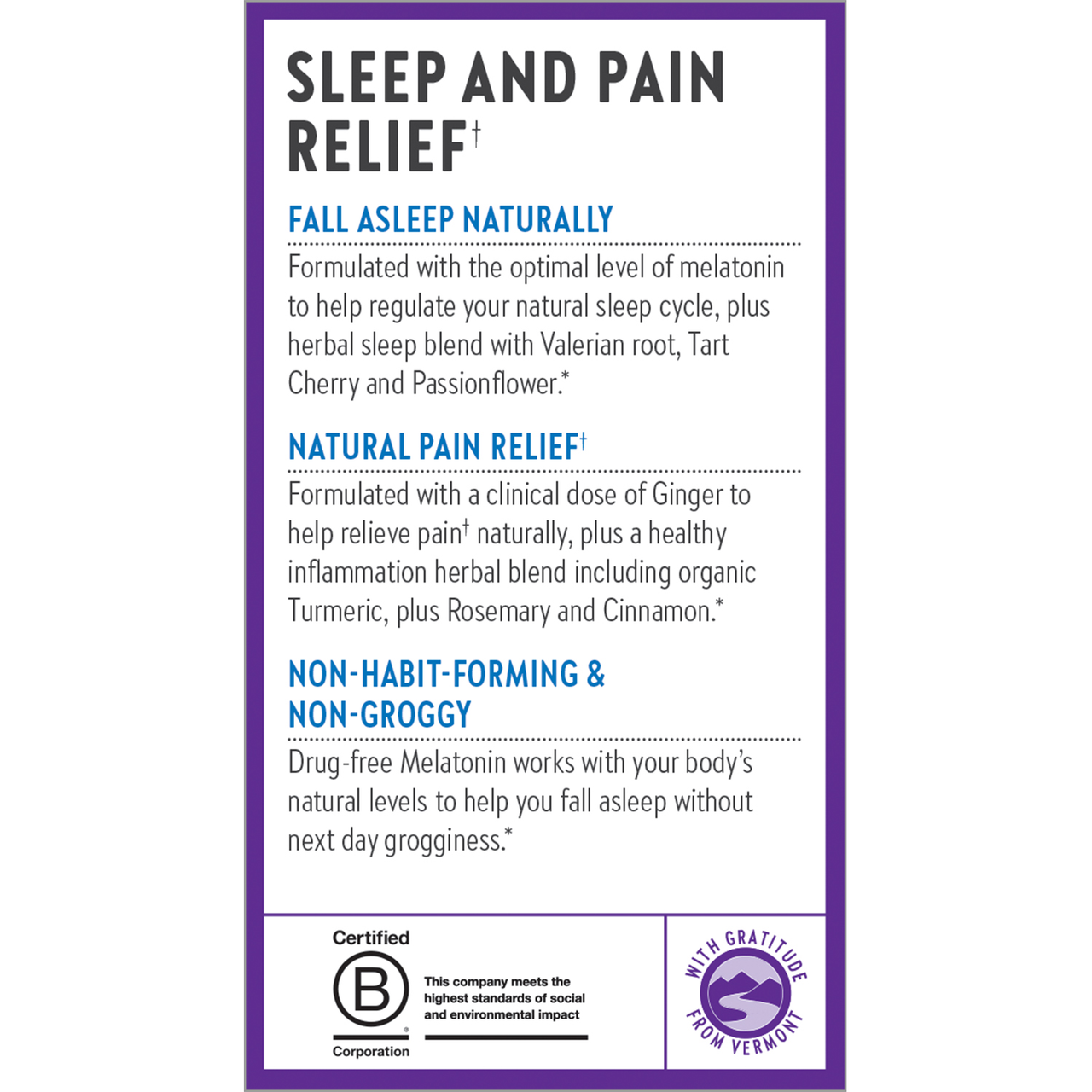Restful Sleep and Pain Relief: Melatonin & Ginger