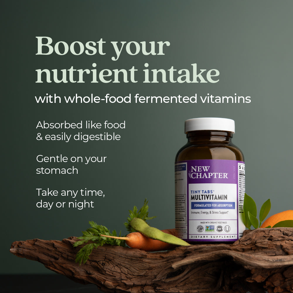 Boost nutrient intake with tiny tabs multivitamin