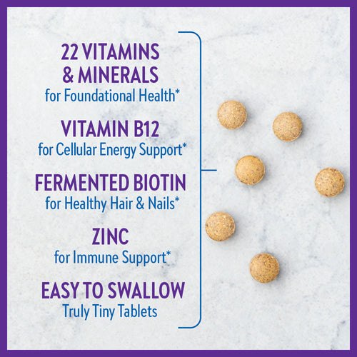 Little Tablets Tiny Tabs™ Multivitamin | Small Vitamin Tablets | New Chapter