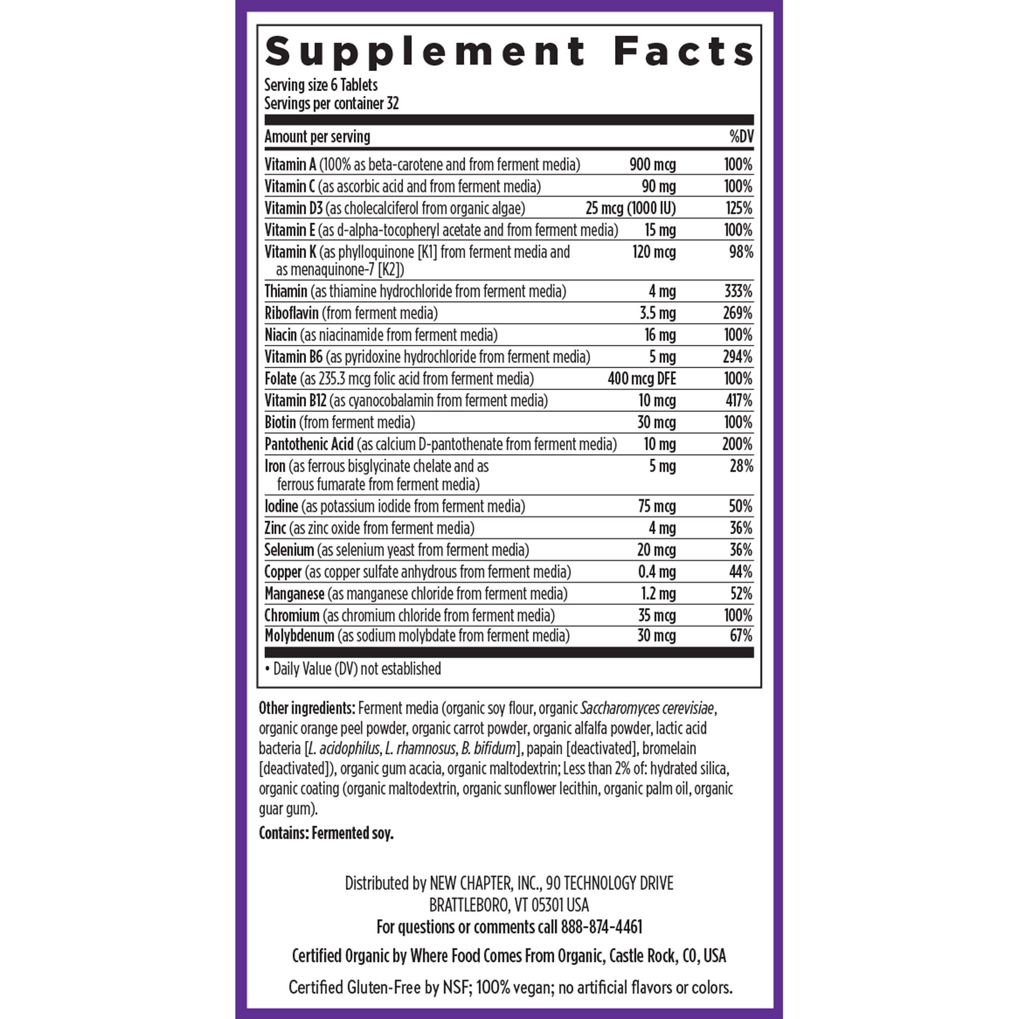 Supplement Facts