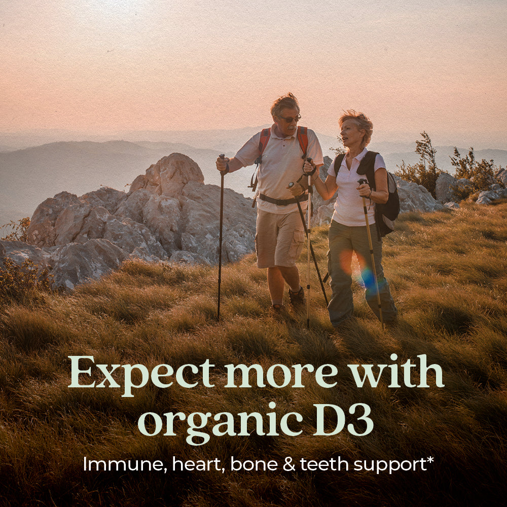 Expect more with organic D3