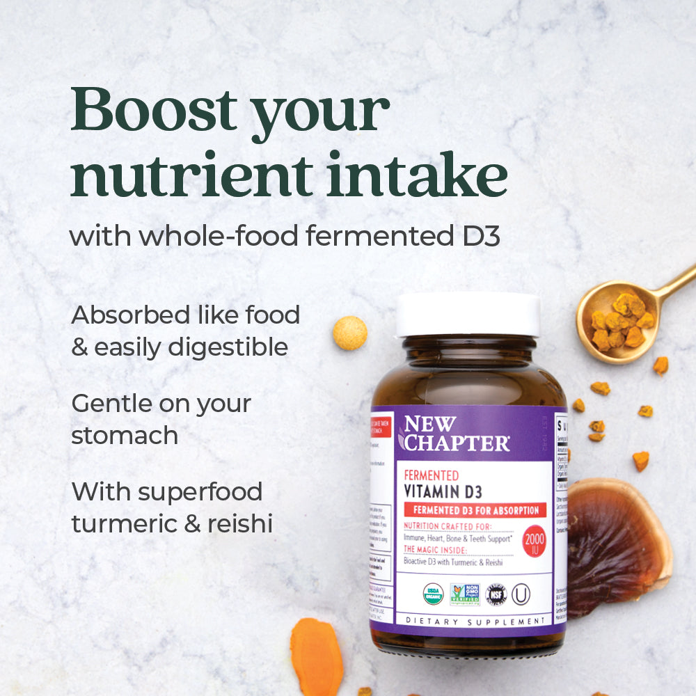 Boost your nutrient intake with whole food fermented D3