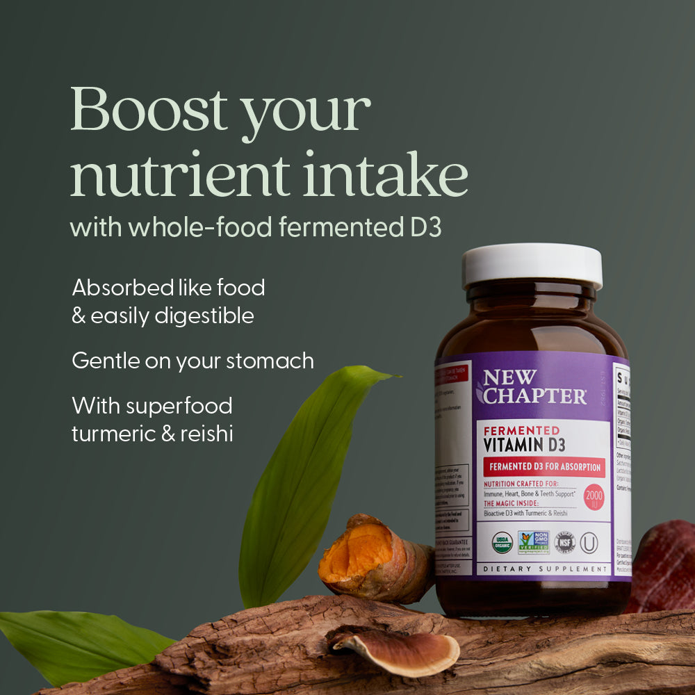 Boost your nutrient intake with whole-food fermented D3