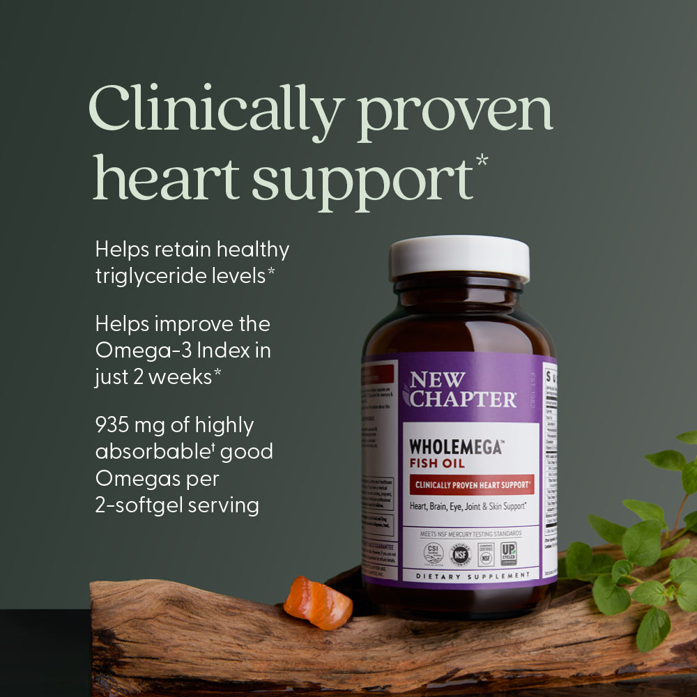 Clinically proven heart support*