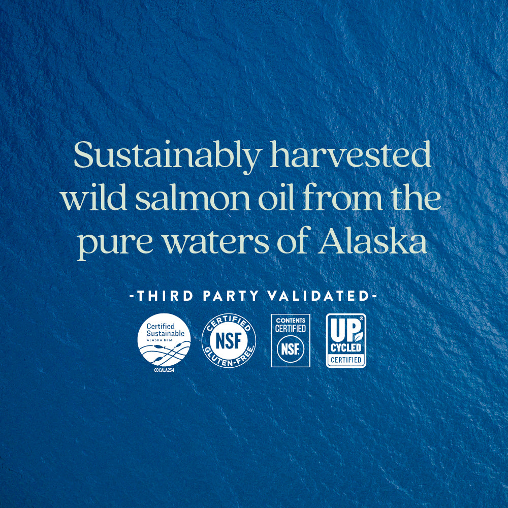 Certified sustainable, NSF Certified Gluten-Free, Upcycled Certified