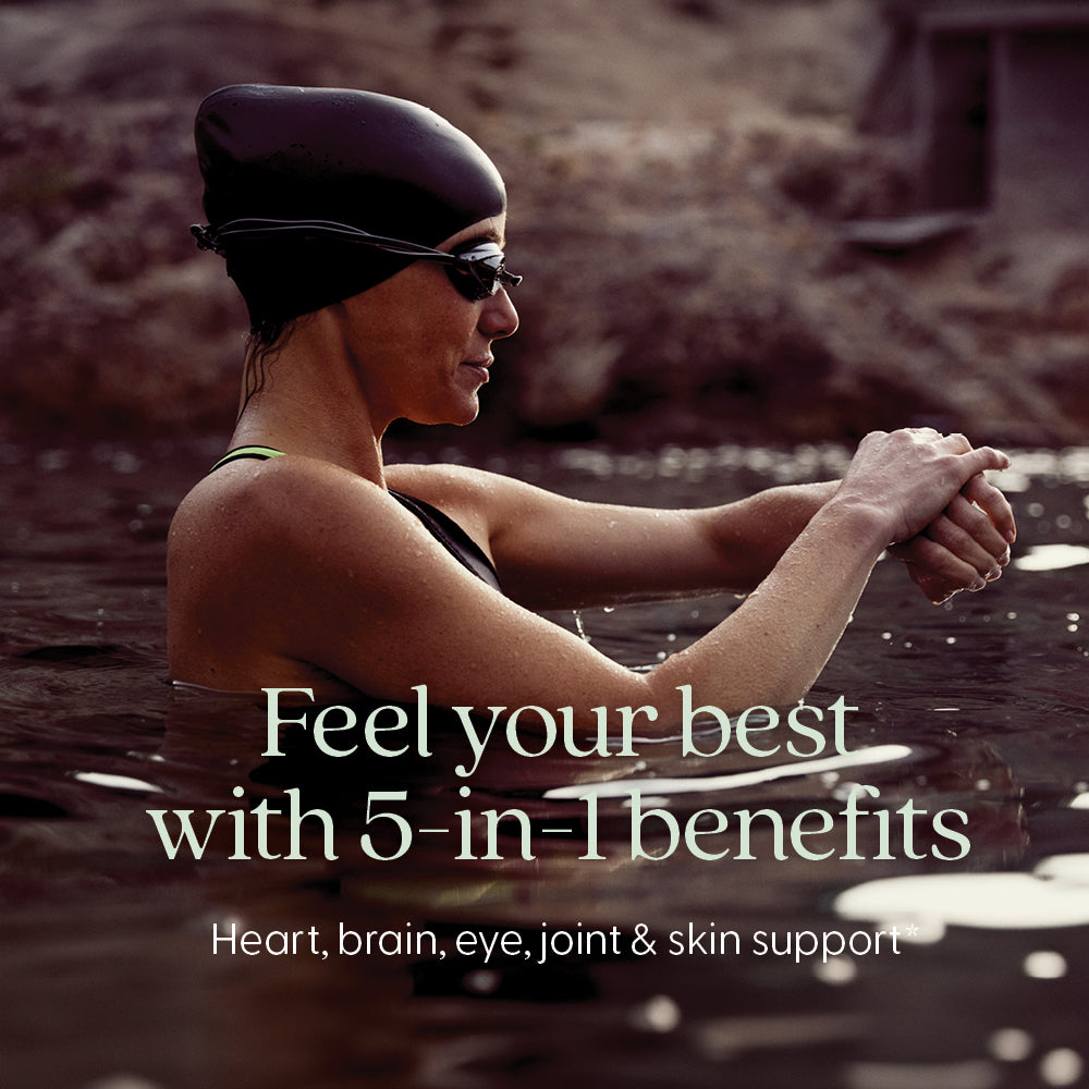 Heart, brain, eye, joint & skin support