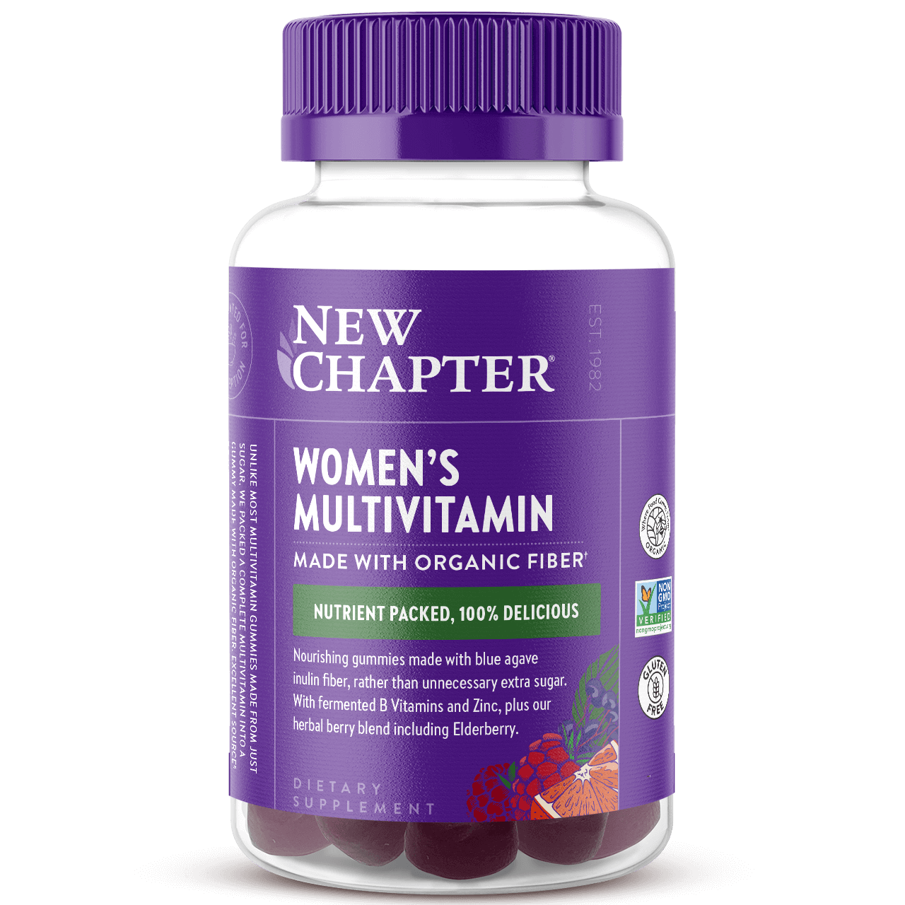 New Chapter Women's Multivitamin - Made with Organic Fiber