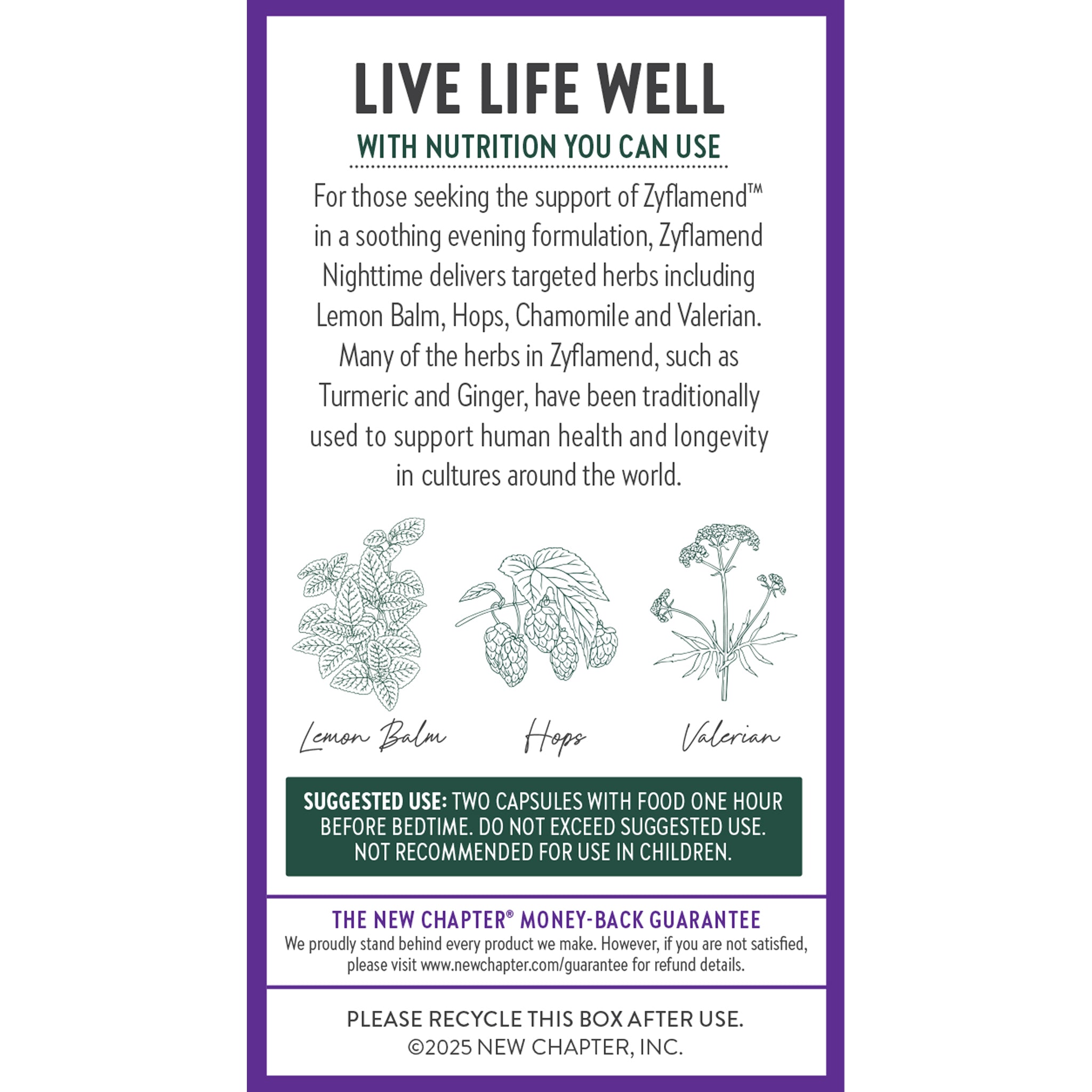 Live Life Well with Nutrition You Can Use