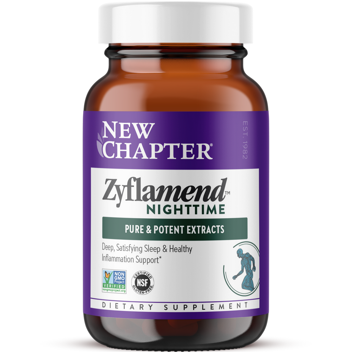ぽよぼよMulti-Active Nuit & Jour 2セット Zyflamend™ Nighttime | Herbal Sleep Formula | New Chapter