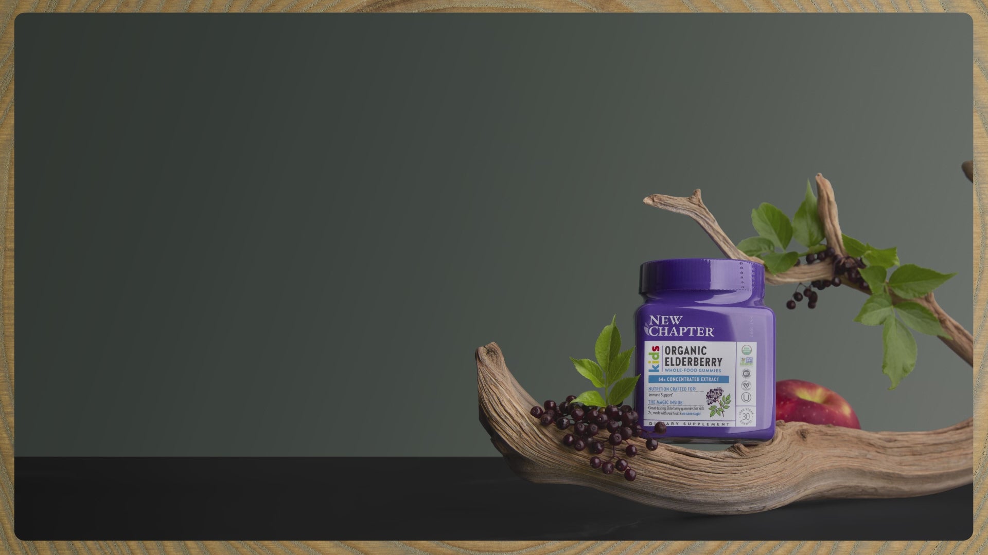 Organic Elderberry Gummies for Kids | New Chapter