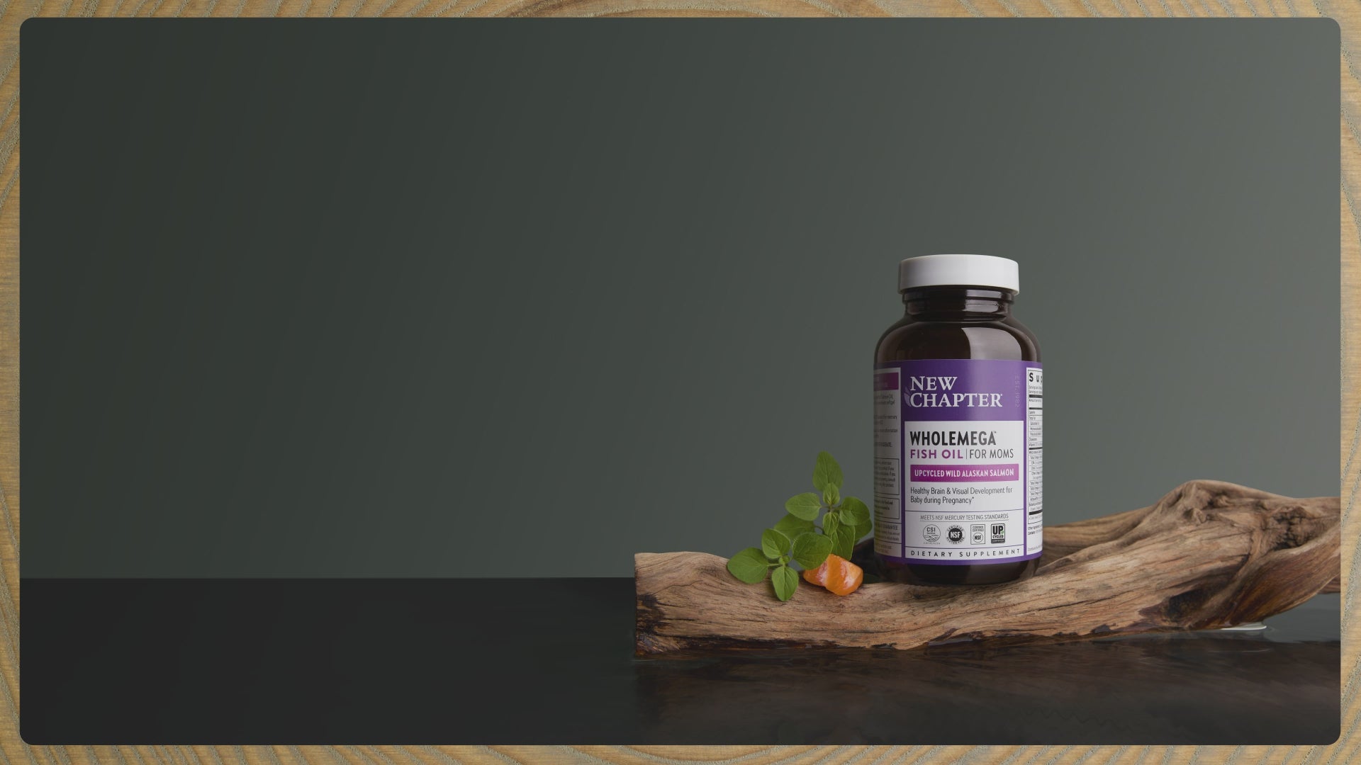 New Chapter Wholemega for Moms Fish Oil Video