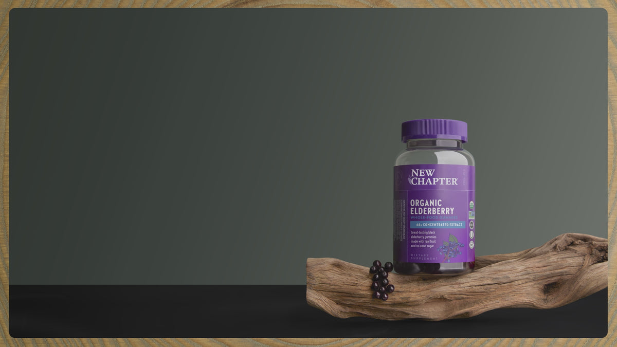 Organic Elderberry Whole-Food Gummies