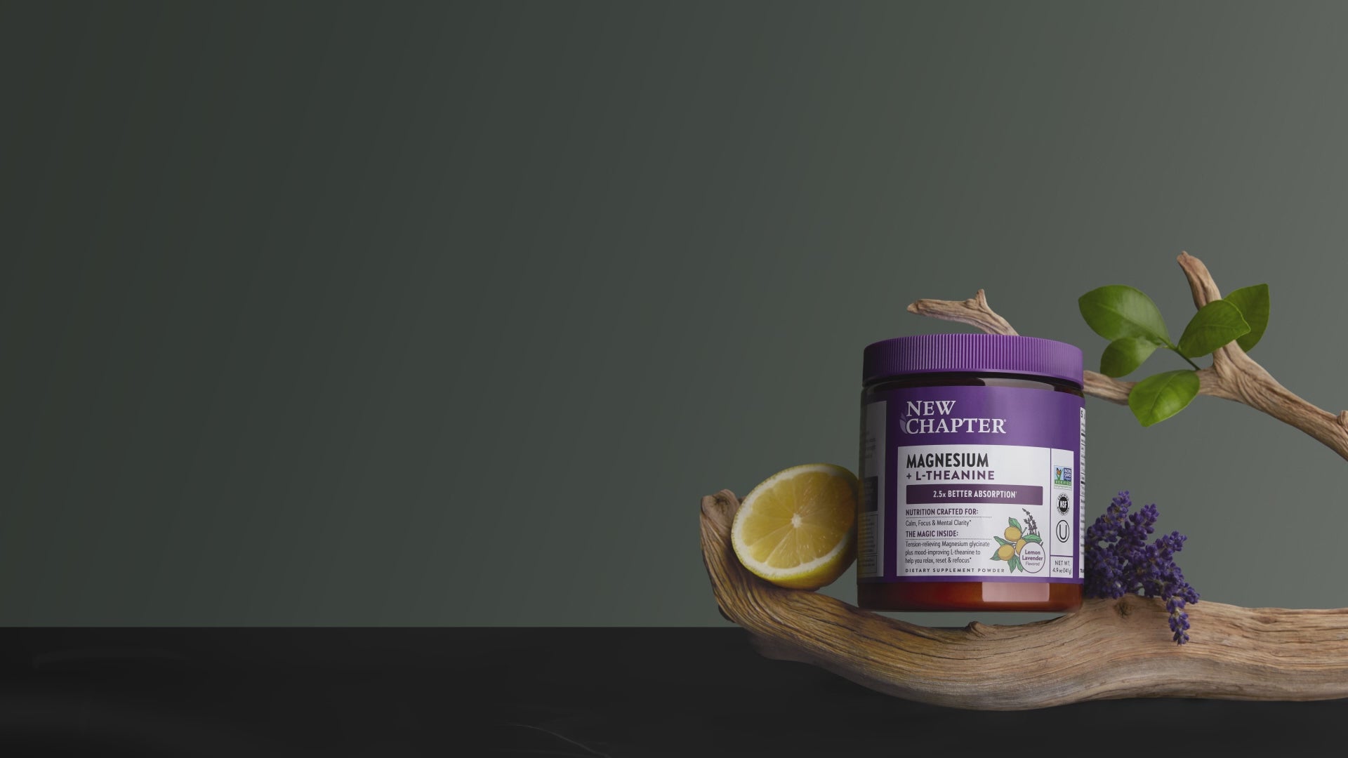 New Chapter Magnesium + L - Theanine Video